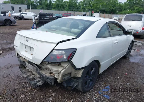 2006 Honda Civic Ex from USA, damaged, VIN 2HGFG11896H503337